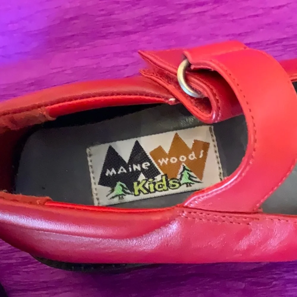 Maine Woods Kids leather upper